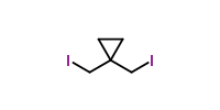 1,1-Bis(iodomethyl)cyclopropaneStructure,83321-23-7Structure 1,1-Bis(iodomethyl)cyclopropane Structure,83321-23-7Structure