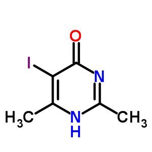 2,6-Dimethyl-5-iodo-4(3H)-pyrimidoneStructure,83410-37-1Structure 2,6-Dimethyl-5-iodo-4(3H)-pyrimidone Structure,83410-37-1Structure
