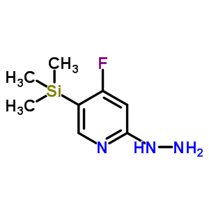 2(1H)-pyridinone,4-fluoro-5-(trimethylsilyl)-,hydrazone(9ci)Structure,837364-91-7Structure 2(1H)-pyridinone,4-fluoro-5-(trimethylsilyl)-,hydrazone(9ci) Structure,837364-91-7Structure