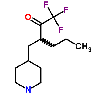 2-Hexanone,1,1,1-trifluoro-3-(4-piperidinylmethyl)-Structure,838-01-7Structure 2-Hexanone,1,1,1-trifluoro-3-(4-piperidinylmethyl)- Structure,838-01-7Structure
