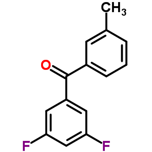 3,5-Difluoro-3-methylbenzophenoneStructure,844885-06-9Structure 3,5-Difluoro-3-methylbenzophenone Structure,844885-06-9Structure