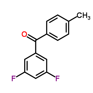 3,5-Difluoro-4-methylbenzophenoneStructure,844885-07-0Structure 3,5-Difluoro-4-methylbenzophenone Structure,844885-07-0Structure