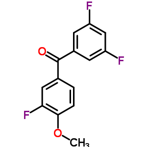 4-甲氧基-3,3,5-三氟苯甲酮結(jié)構(gòu)式_844885-14-9結(jié)構(gòu)式