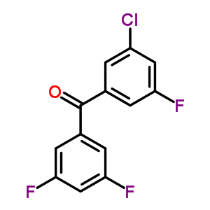 3-Chloro-3,5,5-trifluorobenzophenoneStructure,844885-18-3Structure 3-Chloro-3,5,5-trifluorobenzophenone Structure,844885-18-3Structure