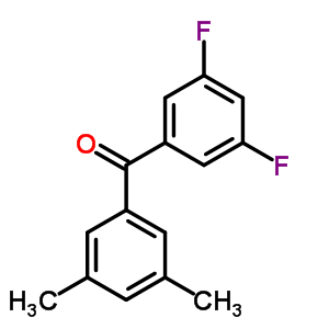 3,5-Difluoro-3,5-dimethylbenzophenoneStructure,844885-22-9Structure 3,5-Difluoro-3,5-dimethylbenzophenone Structure,844885-22-9Structure