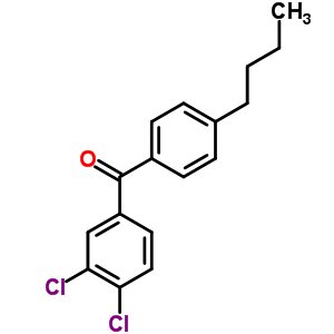 4-N-butyl-3,4-dichlorobenzophenoneStructure,844885-30-9Structure 4-N-butyl-3,4-dichlorobenzophenone Structure,844885-30-9Structure