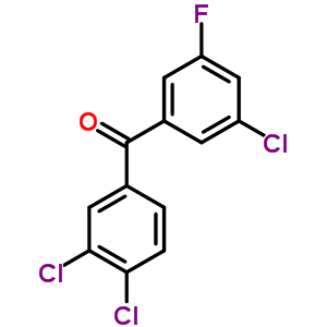 5-Fluoro-3,3,4-trichlorobenzophenoneStructure,844885-33-2Structure 5-Fluoro-3,3,4-trichlorobenzophenone Structure,844885-33-2Structure