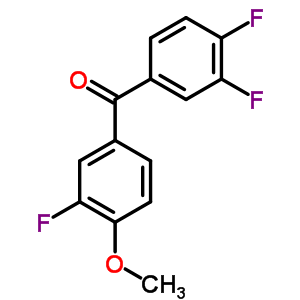 4-Methoxy-3,3,4-trifluorobenzophenoneStructure,845781-11-5Structure 4-Methoxy-3,3,4-trifluorobenzophenone Structure,845781-11-5Structure