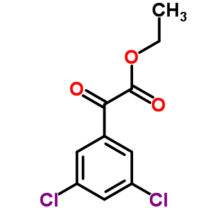 Ethyl 3,5-dichlorobenzoylformateStructure,845790-52-5Structure Ethyl 3,5-dichlorobenzoylformate Structure,845790-52-5Structure