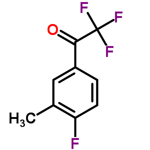 4-Fluoro-3-methyl-2,2,2-trifluoroacetophenoneStructure,845823-10-1Structure 4-Fluoro-3-methyl-2,2,2-trifluoroacetophenone Structure,845823-10-1Structure