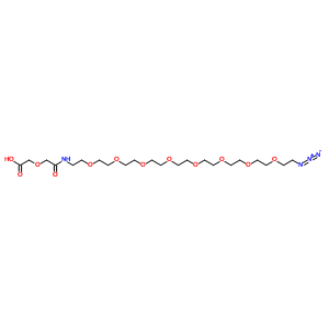 O-(2-azidoethyl)-o-(2-(diglycolyl-amino)ethyl)eg-7Structure,846549-37-9Structure O-(2-azidoethyl)-o-(2-(diglycolyl-amino)ethyl)eg-7 Structure,846549-37-9Structure
