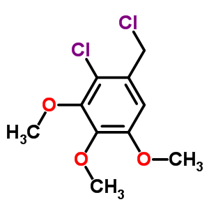 2-Chloro-1-(chloromethyl)-3,4,5-trimethoxybenzeneStructure,848694-08-6Structure 2-Chloro-1-(chloromethyl)-3,4,5-trimethoxybenzene Structure,848694-08-6Structure