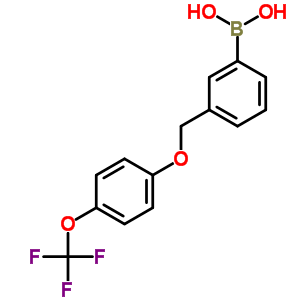 3-((4-(Trifluoromethoxy)phenoxy)methyl)phenylboronic acidStructure,849062-06-2Structure 3-((4-(Trifluoromethoxy)phenoxy)methyl)phenylboronic acid Structure,849062-06-2Structure