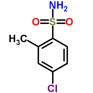 Benzenesulfonamide,4-chloro-2-methyl-Structure,85019-87-0Structure Benzenesulfonamide,4-chloro-2-methyl- Structure,85019-87-0Structure