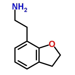 2-(2,3-Dihydro-1-benzofuran-7-yl)-1-ethanamineStructure,850375-00-7Structure 2-(2,3-Dihydro-1-benzofuran-7-yl)-1-ethanamine Structure,850375-00-7Structure