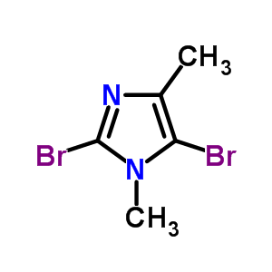 2,5-Dibromo-1,4-dimethyl-1H-imidazoleStructure,850429-58-2Structure 2,5-Dibromo-1,4-dimethyl-1H-imidazole Structure,850429-58-2Structure