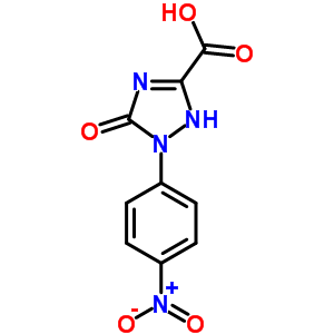 2,5-Dihydro-1-(4-nitrophenyl)-5-oxo-1h-1,2,4-triazole-3-carboxylicacidStructure,854738-30-0Structure 2,5-Dihydro-1-(4-nitrophenyl)-5-oxo-1h-1,2,4-triazole-3-carboxylicacid Structure,854738-30-0Structure