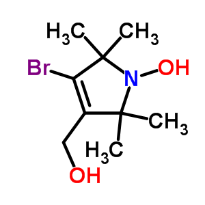4-Bromo-3-hydroxymethyl-1-oxyl-2,2,5,5-tetramethyl-delta3-pyrrolineStructure,85591-93-1Structure 4-Bromo-3-hydroxymethyl-1-oxyl-2,2,5,5-tetramethyl-delta3-pyrroline Structure,85591-93-1Structure