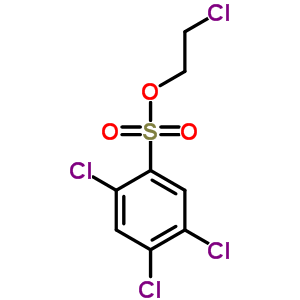 1,2,4-Trichloro-5-(2-chloroethoxysulfonyl)benzene Structure,85650-12-0Structure