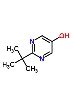 2-Tert-butylpyrimidin-5-olStructure,85929-96-0Structure 2-Tert-butylpyrimidin-5-ol Structure,85929-96-0Structure