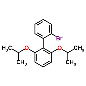 2-Bromo-2’,6’-diisopropoxy-1,1’-biphenylStructure,870703-70-1Structure 2-Bromo-2’,6’-diisopropoxy-1,1’-biphenyl Structure,870703-70-1Structure