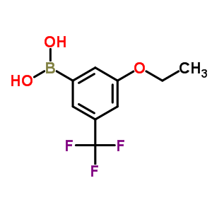 3-Ethoxy-5-(trifluoromethyl)benzeneboronic acidStructure,871332-96-6Structure 3-Ethoxy-5-(trifluoromethyl)benzeneboronic acid Structure,871332-96-6Structure