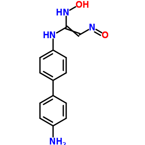 N-(4-氨基[1,1-聯(lián)苯]-4-基)-N-羥基-2-(羥基亞氨基)-乙脒結構式_87259-66-3結構式