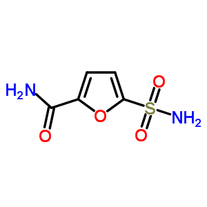 (9ci)-5-(氨基磺?；?-2-呋喃羧酰胺結(jié)構(gòu)式_87299-80-7結(jié)構(gòu)式