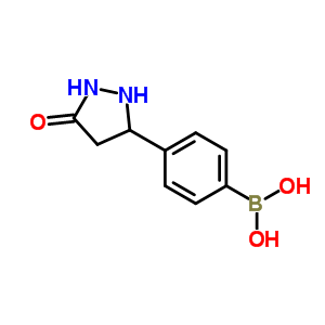 4-(5-Oxopyrazolidin-3-yl)phenylboronic acidStructure,874290-64-9Structure 4-(5-Oxopyrazolidin-3-yl)phenylboronic acid Structure,874290-64-9Structure