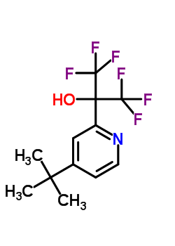 1,1,1,3,3,3-Hexafluoro-2-(4-tert-butylpyridin-2-yl)propan-2-olStructure,87432-81-3Structure 1,1,1,3,3,3-Hexafluoro-2-(4-tert-butylpyridin-2-yl)propan-2-ol Structure,87432-81-3Structure