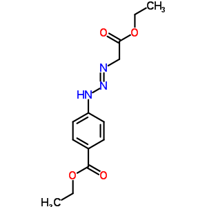 Ethyl 4-(2-(ethoxycarbonylmethylimino)hydrazinyl)benzoateStructure,87604-92-0Structure Ethyl 4-(2-(ethoxycarbonylmethylimino)hydrazinyl)benzoate Structure,87604-92-0Structure