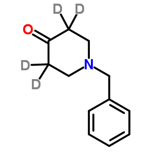 N-芐基-4-哌啶酮-d4結(jié)構(gòu)式_88227-09-2結(jié)構(gòu)式