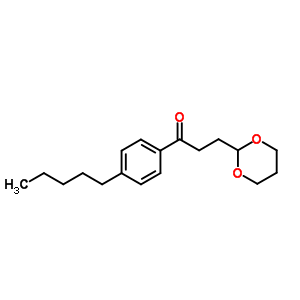 3-(1,3-Dioxan-2-yl)-4-pentylpropiophenoneStructure,884504-34-1Structure 3-(1,3-Dioxan-2-yl)-4-pentylpropiophenone Structure,884504-34-1Structure