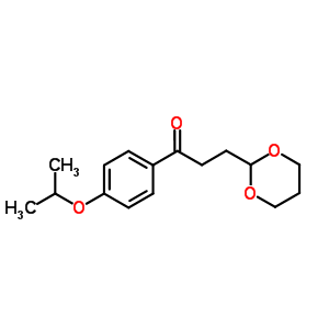 3-(1,3-Dioxan-2-yl)-4-isopropoxypropiophenoneStructure,884504-35-2Structure 3-(1,3-Dioxan-2-yl)-4-isopropoxypropiophenone Structure,884504-35-2Structure