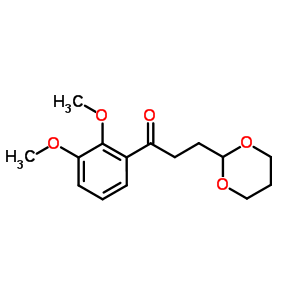 2,3-Dimethoxy-3-(1,3-dioxan-2-yl)propiophenoneStructure,884504-40-9Structure 2,3-Dimethoxy-3-(1,3-dioxan-2-yl)propiophenone Structure,884504-40-9Structure