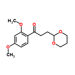 2,4-Dimethoxy-3-(1,3-dioxan-2-yl)propiophenoneStructure,884504-41-0Structure 2,4-Dimethoxy-3-(1,3-dioxan-2-yl)propiophenone Structure,884504-41-0Structure