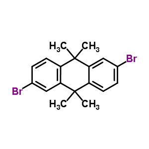 2,6-Dibromo-9,9,10,10-tetramethyl-9,10-dihydro-anthraceneStructure,886363-70-8Structure 2,6-Dibromo-9,9,10,10-tetramethyl-9,10-dihydro-anthracene Structure,886363-70-8Structure