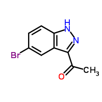 5-溴吲唑-3-乙酮結構式_886363-74-2結構式