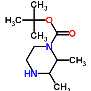 2,3-Dimethyl-piperazine-1-carboxylic acid tert-butyl esterStructure,886780-49-0Structure 2,3-Dimethyl-piperazine-1-carboxylic acid tert-butyl ester Structure,886780-49-0Structure