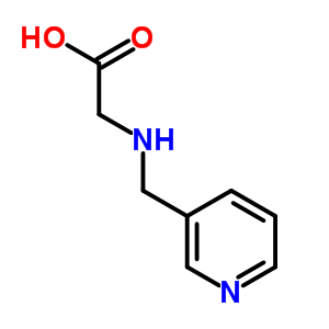 (9ci)-n-(3-吡啶甲基)-甘氨酸結(jié)構(gòu)式_88720-62-1結(jié)構(gòu)式