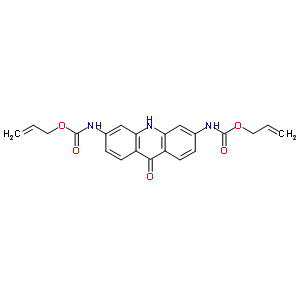 2,7-Bis(alloxycarbonylamino)-9(10h)acridineStructure,887353-18-6Structure 2,7-Bis(alloxycarbonylamino)-9(10h)acridine Structure,887353-18-6Structure