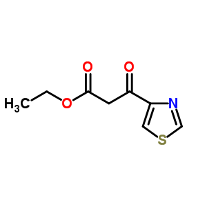 4-噻唑并乙酸乙酯結(jié)構(gòu)式_887411-81-6結(jié)構(gòu)式