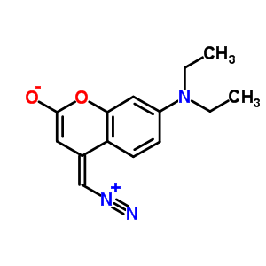 (4Z)-4-(偶氮基亞甲基)-7-(二乙基氨基)-4H-苯并吡喃-2-醇結構式_88861-43-2結構式