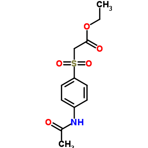 Ethyl 2-(4-acetamidophenyl)sulfonylacetateStructure,88881-74-7Structure Ethyl 2-(4-acetamidophenyl)sulfonylacetate Structure,88881-74-7Structure