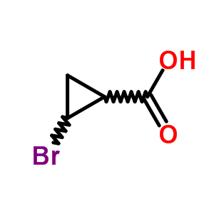 Cyclopropanecarboxylicacid, 2-bromo-Structure,89123-64-8Structure Cyclopropanecarboxylicacid, 2-bromo- Structure,89123-64-8Structure