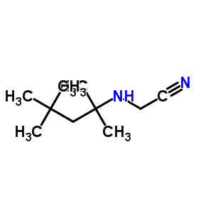 2-(2,4,4-Trimethylpentan-2-ylamino)acetonitrileStructure,89182-64-9Structure 2-(2,4,4-Trimethylpentan-2-ylamino)acetonitrile Structure,89182-64-9Structure