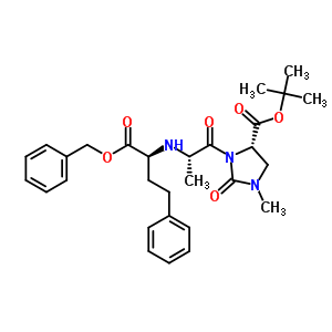 Imidaprilat benzyl ester, (carbonylimidazolidine)tert-butyl esterStructure,89460-20-8Structure Imidaprilat benzyl ester, (carbonylimidazolidine)tert-butyl ester Structure,89460-20-8Structure