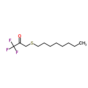 3-辛基硫代-1,1,1-三氟-2-丙酮結(jié)構(gòu)式_89820-00-8結(jié)構(gòu)式