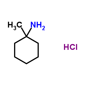 1-甲基-環(huán)己基胺鹽酸鹽結(jié)構(gòu)式_89854-70-6結(jié)構(gòu)式