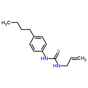 1-Allyl-3-(4-butylphenyl)thioureaStructure,902637-62-1Structure 1-Allyl-3-(4-butylphenyl)thiourea Structure,902637-62-1Structure